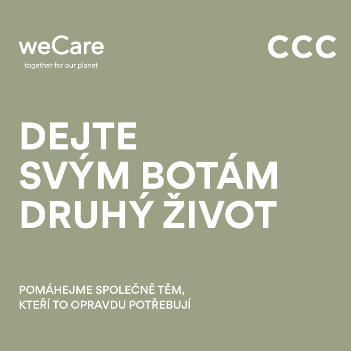 Dejte svým botám druhý život s CCC!